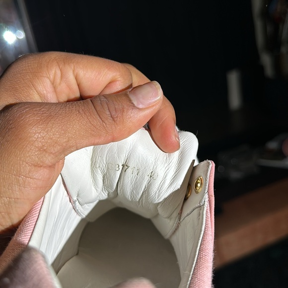 Chanel pink canvas trainer sneaker - Picture 7 of 7